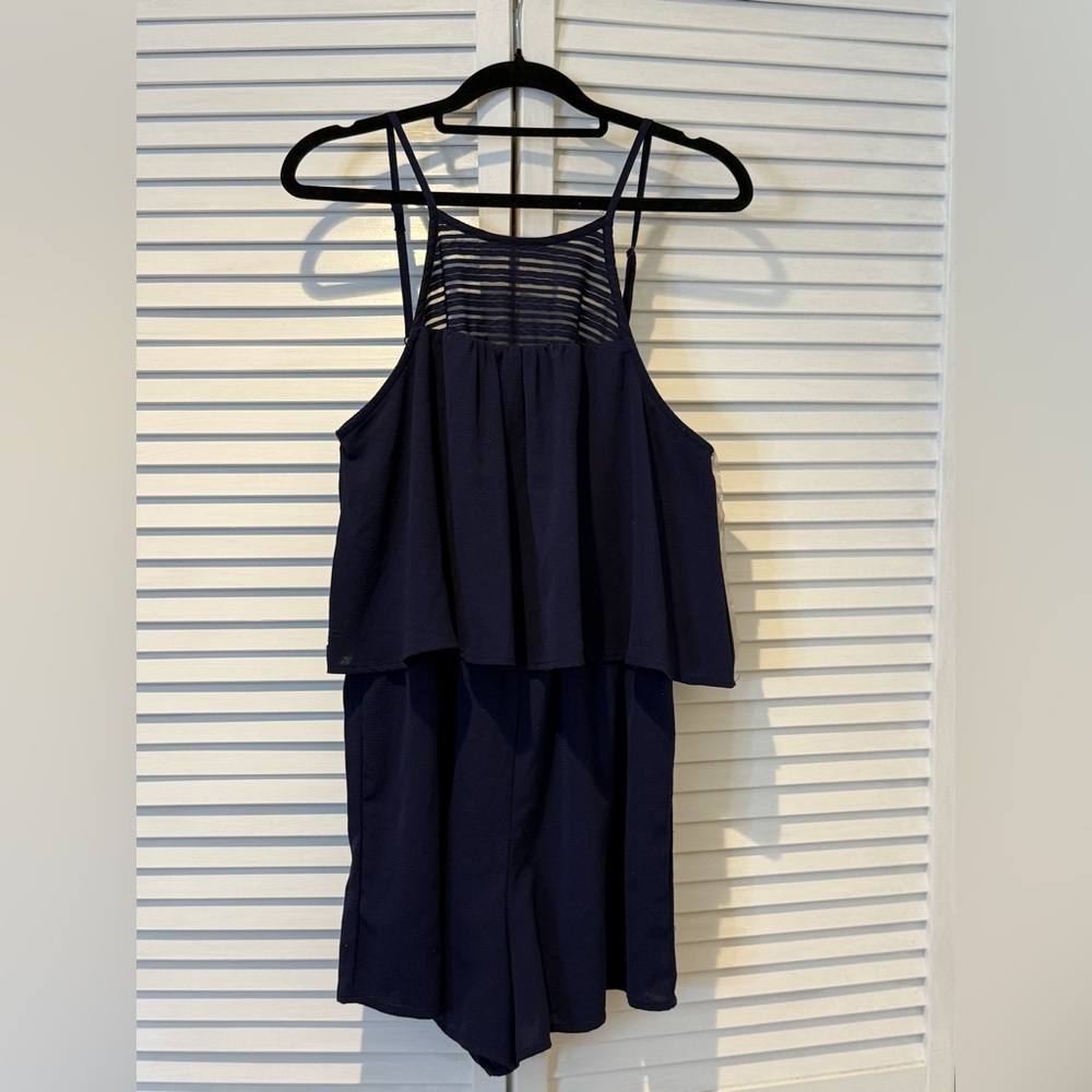 Blue Romper